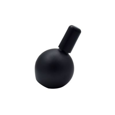 75ml round ball shape nail polish glass bottle for gel nail polish
