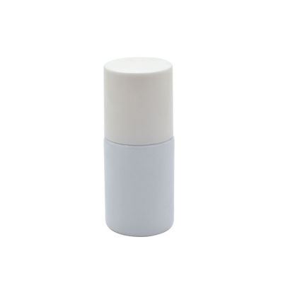 10ml round white 3 layers printing nail gel polish glass bottle for uv gel nail polish