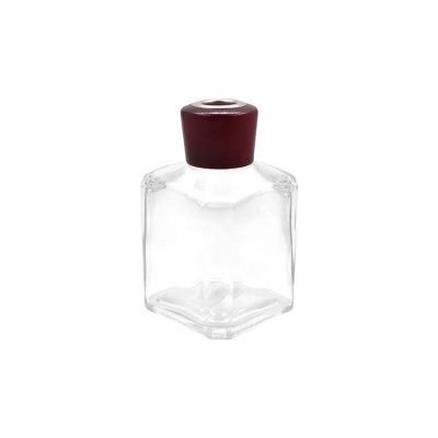100ml Reed Diffuser Bottles Glass Bottle With Wooden Cap