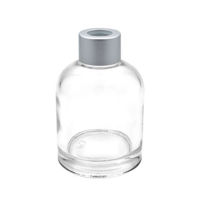 2020 new collection round design home diffuser bottle glass with reeds