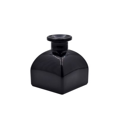 Black Paint Reed Diffuser Glass For Air Freshener