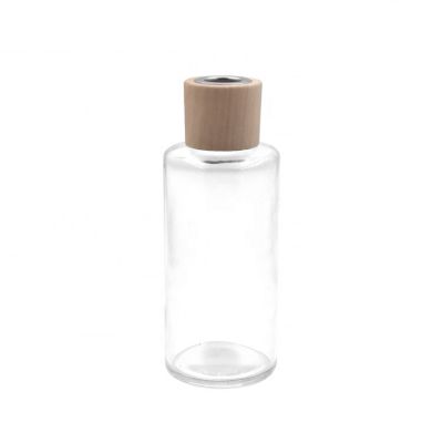 Home Fragrance Bottle Aroma Diffuser With Wooden Cap 
