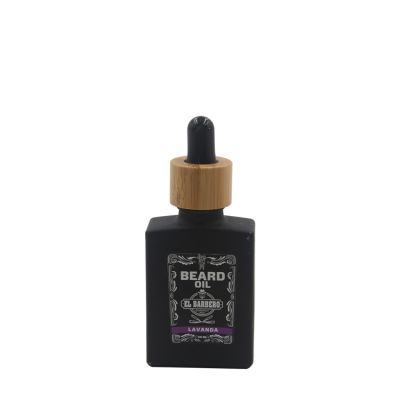 cosmetic packaging 1 oz dropper bottle 30ml black colour square glass bottle dropper beard oil bottle with bamboo dropper