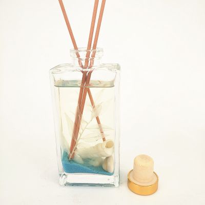 150ml Natural Home Fragrance Wholesale Glass Bottle reed diffuser Rattan Sticks Luxury Packing