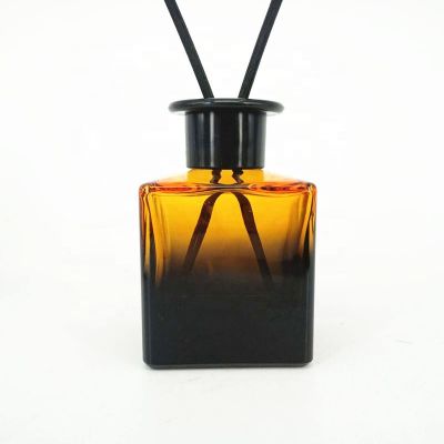 200 ml square aromatherapy bottle reliable aroma reed diffuser glass bottle