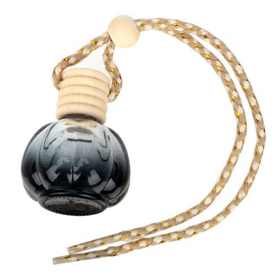 10g 10ml Car Hanging Perfume for Essential Oils Diffuser Rearview Mirror Pendant Fragrance Empty Glass Bottle Car-styling