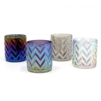 Hot Sale Glass Candle Jar New Unique Glass Candle Jar
