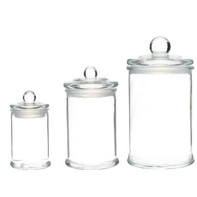 150ml 300ml 750ml food grade ait tight jelly bean lolly glass storage jars food container bottles