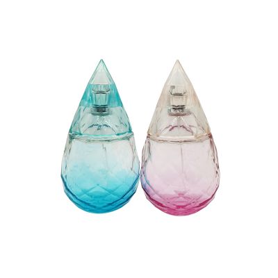 Water drop perfume bottle multifunctional glass bottle spray pump