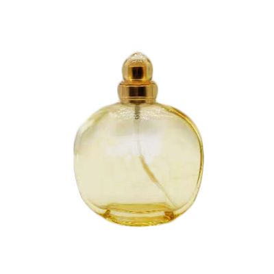 2019 parity perfume bottle 100ml Flat shape glass bottle spray pump