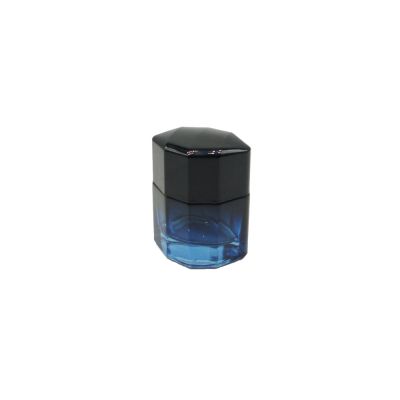 Mini pocket capacity blue luxury price perfume cosmetics containers and packaging glass bottles 