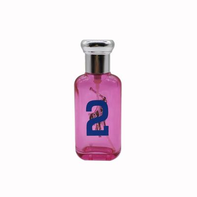 50ml Pink glass bottle Small and exquisite perfume bottle 