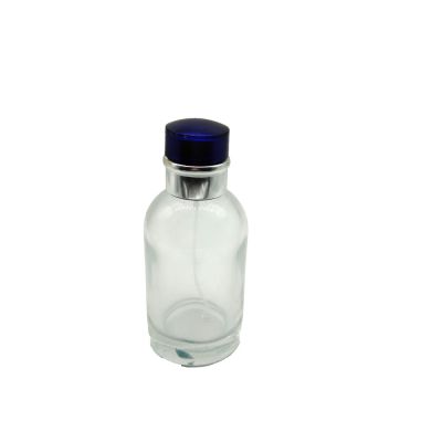 2019 100 ml cosmetics containers and packaging glass bottles with customized cap