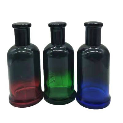 Luxury perfume bottle, cosmetic bottle, gradient glass bottle 