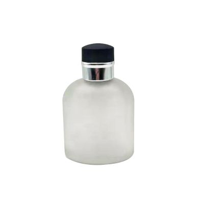 Frosted perfume bottle glass bottle double spray cover