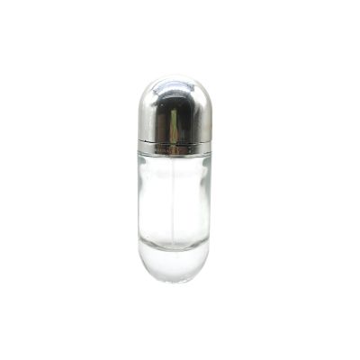100ml cylinder glass perfume bottle