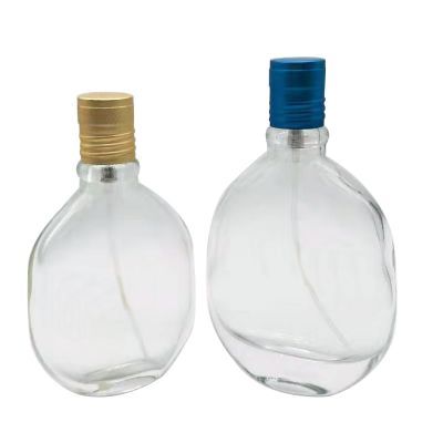 Oval glass bottle, lamp spray bottle, perfume bottle