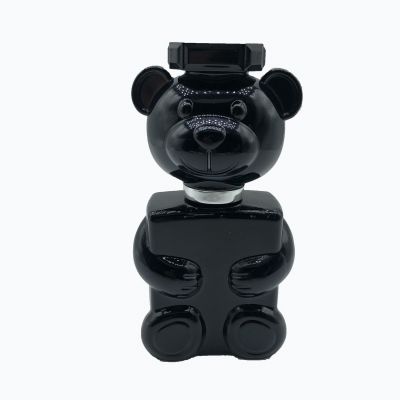 30 ml Cute design honey bear shaped perfume glass bottle 