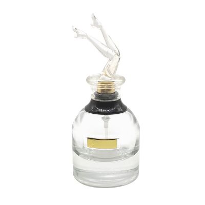 30ml beauty leg shaped glass perfume bottle 