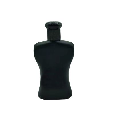 Black personal special perfume glass bottle spray pump Arabia perfume bottle