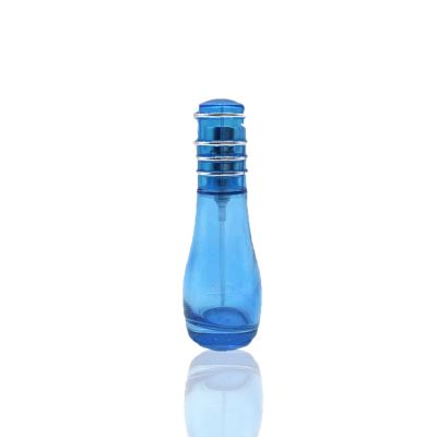 Hot selling small bulb shape luxury price 5 ml clear purple red green blue mini pocket glass perfume bottle 