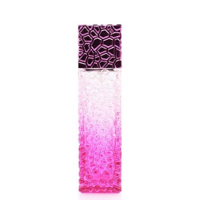 Beautiful Cosmetic Glass Bottle 54ml Luxury Glass Spray Perfume Bottle For Woman 