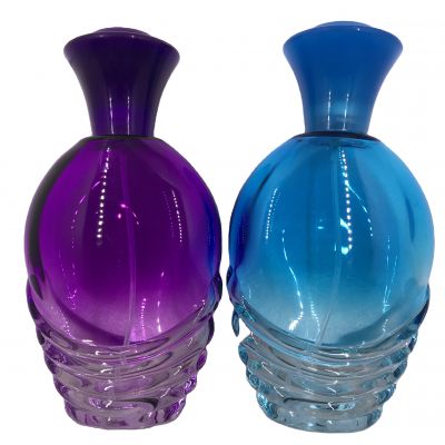 100ML bowknot design your own refillable empty spray perfume bottles