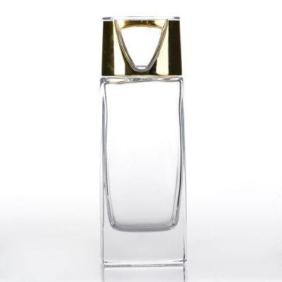 Hot sale manufactory high quality glass perfume bottles with special design cap