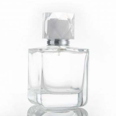 Customized logo print stamp samples empty perfume glass bottle 75ml fancy perfume small bottle spray bottle 