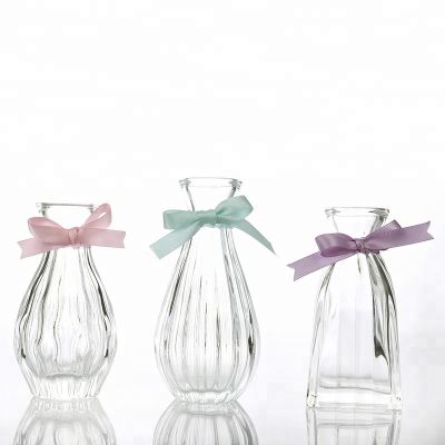 Customized Empty Glass Reed Diffuser Bottles 90ml With Sticks 