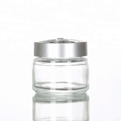 New Glass Aroma Reed Diffuser Bottles 50ml Cream Jar 