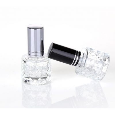 Wholesale Engraving Perfume Bottle Spray 8ml Small Crystal Container Glass Container For Perfume 