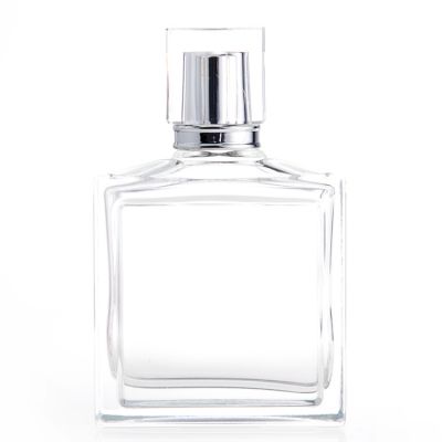 custom perfume bottle glass Frosted empty 100ml 110ml cosmetic packaging glass perfume bottle wholesale