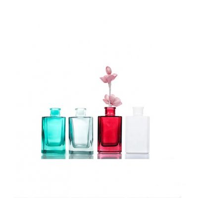 150ml Glass Aromatherapy Diffuser Glass Bottle With Reed Flower 