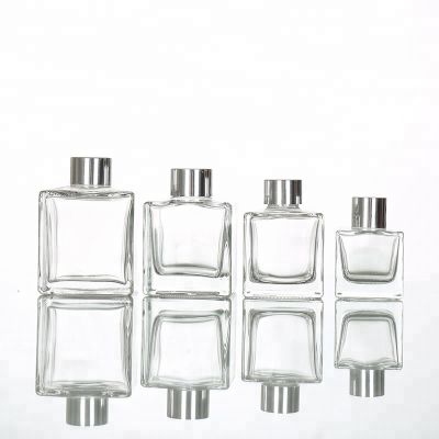 50ml 100ml 150ml 200ml Cube Shape Glass Reed Diffuser Bottles Wholesale