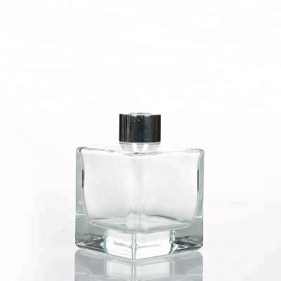 Wholesale 200ml Empty Square Aroma Reed Diffuser Glass Bottles 