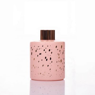 Custom 150ml Perfume Round Fragrance Reed Aroma Glass Diffuser Empty Glass Perfume Diffuser Bottle 