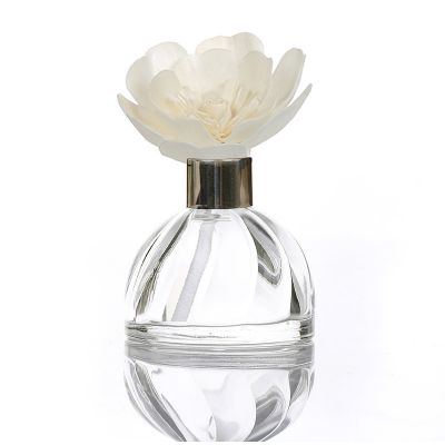 40ml China factory Wholesale semicircular Shape glass diffuser perfume glass bottle 