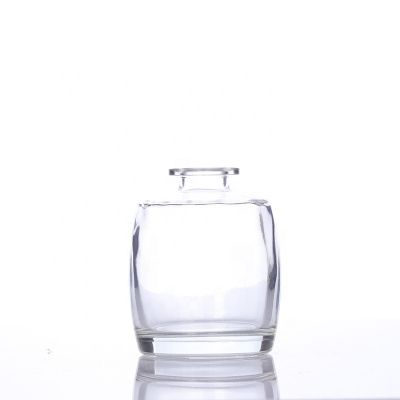 China Supplier 250ml New Cylindrical Glass Bottle Aroma Diffuser Bottle With Glass Stopper 