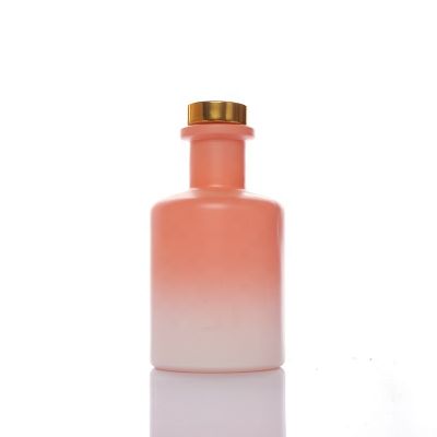 New 200ml Glass Round Reed aroma sticks holder diffuser professional Bottle