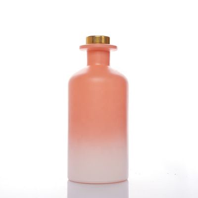 Wholesale 300ml Clear Empty Aroma Reed Diffuser Bottle Perfume Bottles with Cork 