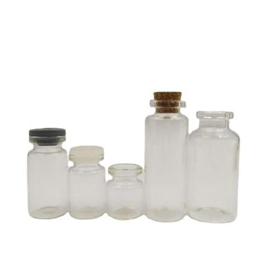 2ml 3ml 5ml 6ml 8ml 10ml 12ml 15ml tube type clear small glass medicine bottle 