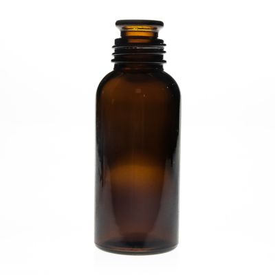 120ml amber color plastic cap wide mouth medicine glass bottle 