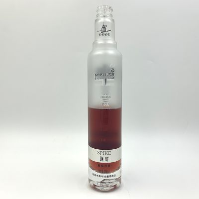 200ML Transparent Glass Ice Wine Bottle 
