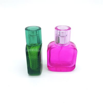 Customized 30ml glass perfume bottle with empty glass bottle can travel small perfume bottle 