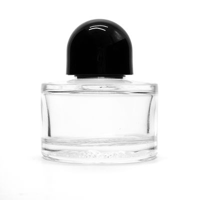 Chinese Perfume Bottles Supplier 50ml Round Magnetic Cap Perfume Bottle