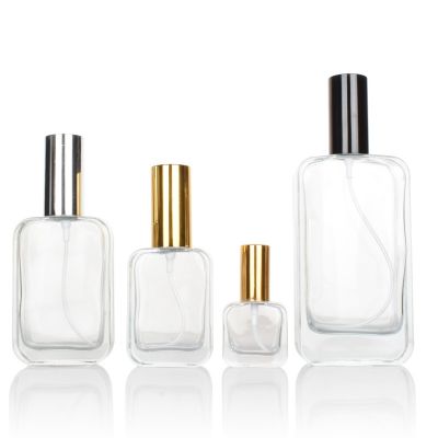 Travel Pocket Mini Square Refillable Glass Perfume Bottle 30ml 