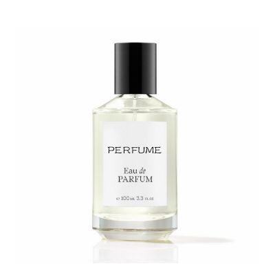 Wholesale Luxury 15mm Crimping Neck Glass Perfume Bottle 100ml 