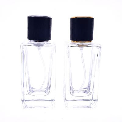Thick Bottom Glass Perfume Bottles 50ml with Sprayer Pump 
