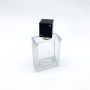 Free Sample 100ml Rectangle Spray Glass Perfume Bottle 100 ml Wholesale 